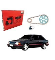 KIT CORRENTE COMPLETO APLIC RESOLIT FORD ESCORT HOBBY 1.6 CHT 1993 A 1999